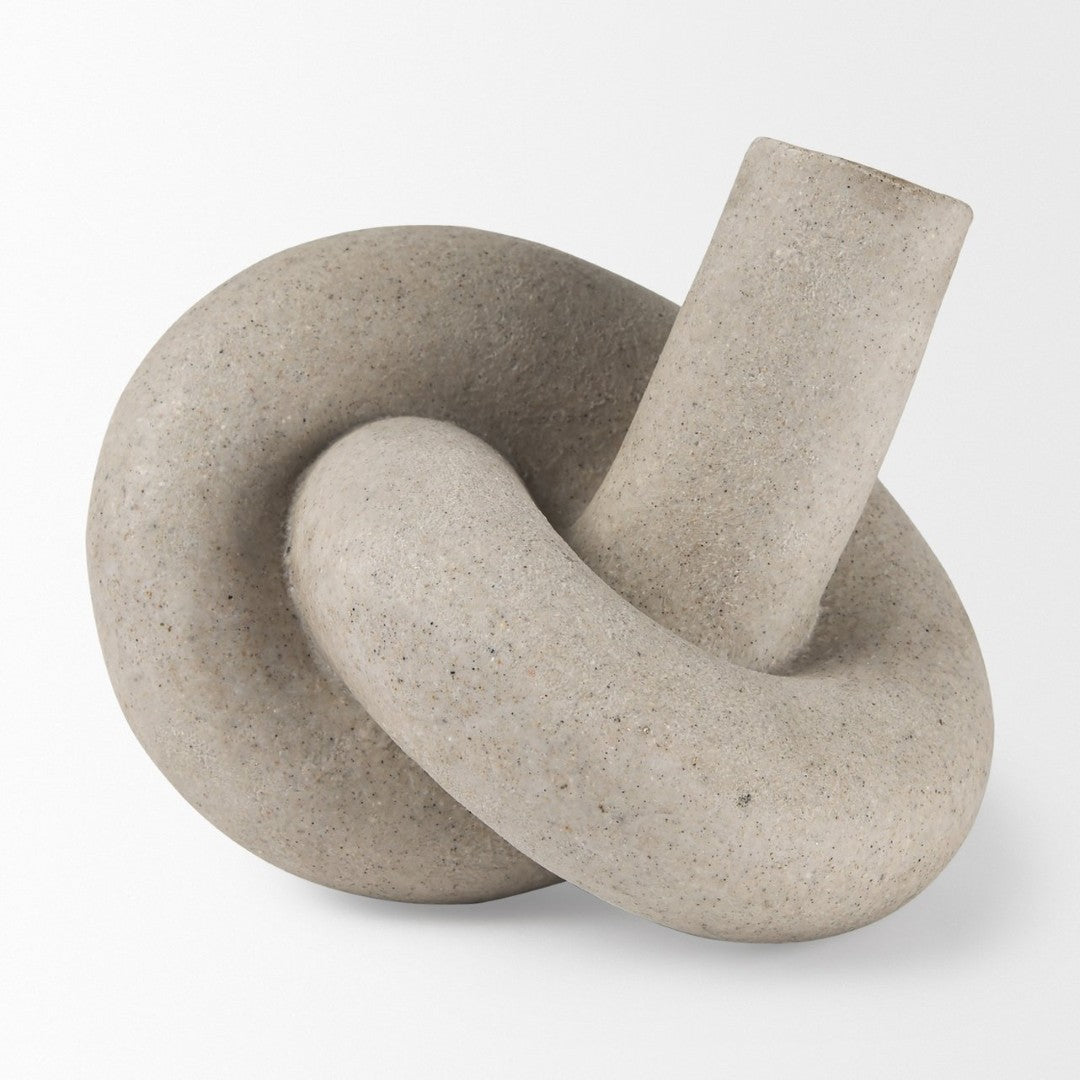 Otto Modern Knot Sculpture - Stylish Decorative Object for Contemporary Home Decor and Staging