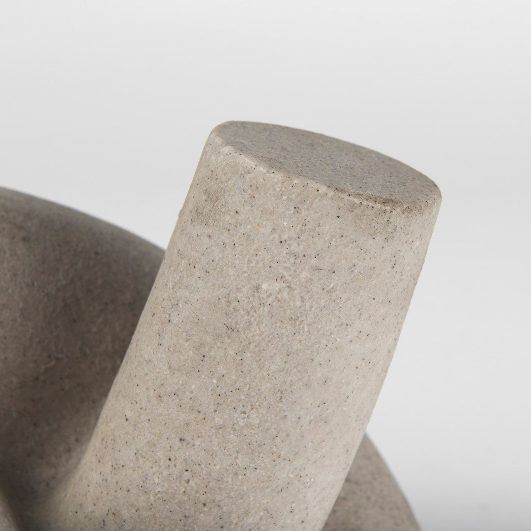 Otto Modern Knot Sculpture - Stylish Decorative Object for Contemporary Home Decor and Staging