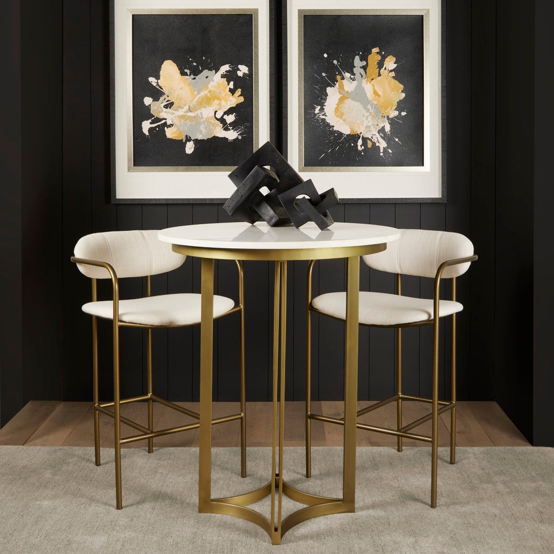 Linx Decorative Sculpture - Modern Abstract Object to Elevate Your Home Decor with Sophisticated Style