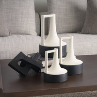 Linx Decorative Sculpture - Modern Abstract Object to Elevate Your Home Decor with Sophisticated Style